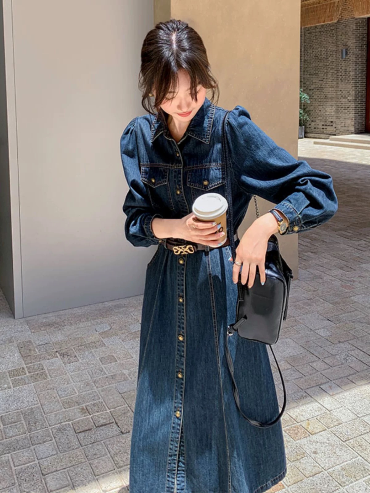 In my auntie era dress & belt DD120 images